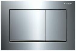 Geberit Omega20 öblítő gomb WC-hez fényezett króm-matt króm 115.080. KH. 1