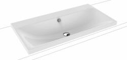 KALDEWEI Silenio mosdótál 90x46 cm négyszögletes mosdótálak fehér matt 904006003001 (904006003001)