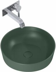 Elita Lorca mosdótál 41.5x41.5 cm kerek mosdótálak zöld matt RE040420047010 (RE040420047010)