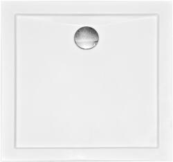 Besco Aquarius Slimline négyzet alakú zuhanytálca 90x90 cm fehér BAA-90-K (BAA90K)