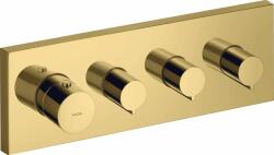 Hansgrohe ShowerSolutions kád és zuhany csaptelep süllyesztett z termosztáttal arany 10751990 (10751990)