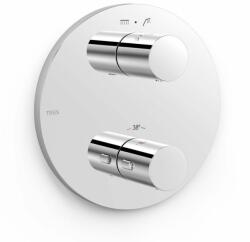 TRES Therm-Box kád és zuhany csaptelep süllyesztett z termosztáttal króm 26225001 (26225001)