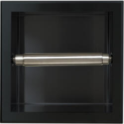 BALNEO Wall-Box One Black wc papír tartó fekete PB-BL1 (PBBL1)