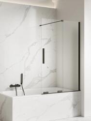 New Trendy Smart Black zuhanyparaván 100 cm kétrészes fekete matt/átlátszó üveg EXK-4200 (EXK4200)