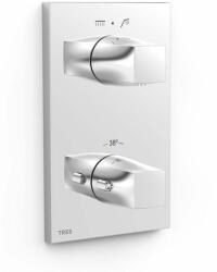 TRES Therm-Box kád és zuhany csaptelep süllyesztett z termosztáttal króm 21125001 (21125001)
