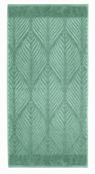 Kleine Wolke Leaf törölköző 140x70 cm pamut zöld 3027685226