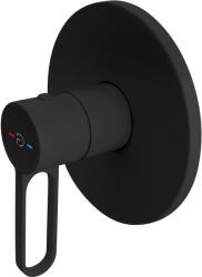 FDesign Zaffiro zuhanycsaptelep süllyesztett fekete FD1-ZFR-7PA-22
