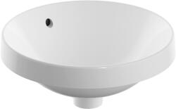Geberit Variform mosdótál 40x40 cm kerek süllyesztett fehér fényes 500.701. 00.2 (500701002)
