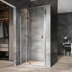 RAVAK Nexty zuhanyajtók 110 cm dönthető alumínium fényes/átlátszó üveg 03OD0C00Z1 (03OD0C00Z1)