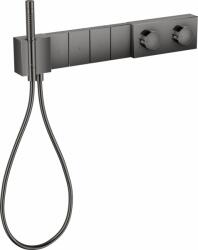 Hansgrohe Edge kád és zuhany csaptelep süllyesztett z termosztáttal fekete 46720330
