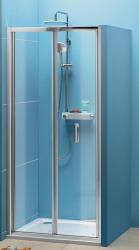 POLYSAN Easy Line zuhanyajtók 100 cm összecsukható króm fényes/átlátszó üveg EL1910 (EL1910)