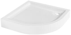 INVENA félkör alakú zuhanytálca 90x90 cm fehér AK-80-093 (AK80093)