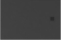 New Trendy Mori téglalap alakú zuhanytálca 100x80 cm szürke B-0396 (B0396)