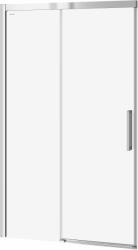 Cersanit Crea zuhanyajtók 120 cm tolható króm fényes/átlátszó üveg S159-007 (S159007)