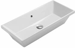 Globo Stockholm mosdótál 75x34 cm négyszögletes süllyesztett-mosdótálak fehér FO075. BI (FO075BI)
