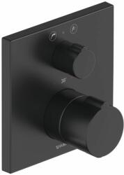 Duravit C. 1 kád és zuhany csaptelep süllyesztett z termosztáttal fekete C15200013046