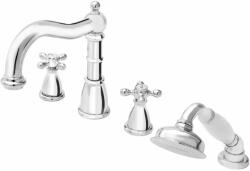 FDesign Lacrima kád és zuhany csaptelep fürdőkád fölé króm FD1-LRA-11A-11