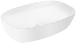 KSURO 103 mosdótál 60x38 cm négyszögletes mosdótálak fehér 20809000 (20809000)