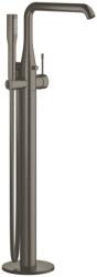 GROHE Essence kád és zuhany csaptelep térben álló Brushed Hard Graphite 23491AL1
