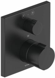Duravit C. 1 kád és zuhany csaptelep süllyesztett z termosztáttal fekete C14200013046