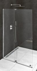 POLYSAN Modular Shower zuhanyajtók 160 cm tolható króm fényes/átlátszó üveg MS5-160 (MS5160)