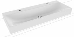 KALDEWEI Silenio mosdótál 120x46 cm négyszögletes mosdótálak fehér fényes 906406363001 (906406363001)