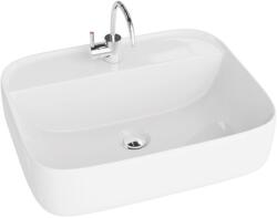 Lavita Karawela mosdótál 50x40 cm négyszögletes mosdótálak fehér fényes 5900378314127 (5900378314127)