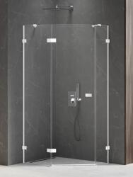 NEW TRENDY Avexa White zuhanykabin 100x80 cm fehér matt/átlátszó üveg EXK-3870 (EXK3870)