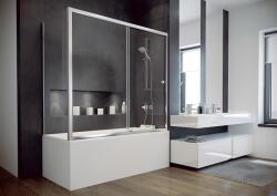 Besco Duo Slide zuhanyparaván 70 cm egyrészes króm fényes/átlátszó üveg PDS-II-70 (PDSII70)