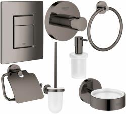 Grohe Készlet öblítő gomb Grohe Skate 38732A00, WC kefe Grohe Essentials 40374A01, 40367A01, 40369A01, 40365A01, 40394A01, 40364A01