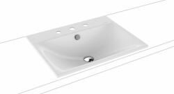 KALDEWEI Silenio mosdótál 60x46 cm négyszögletes süllyesztett fehér matt 907706033001 (907706033001)