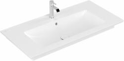 Villeroy & Boch Venticello mosdótál 100x50 cm négyszögletes klasszikus-beépíthető-pulttal együtt fehér matt 4104ALRW (4104ALRW)