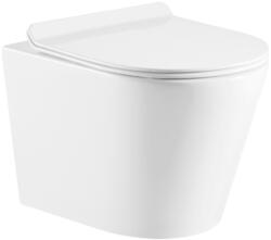 Hagser Otis wc csésze lassú záródású ülőkével függesztett perem nélkül fehér HGR30000042 (HGR30000042)