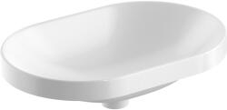 Geberit Variform mosdótál 60x40 cm ovális süllyesztett fehér fényes 500.730. 00.2 (500730002)