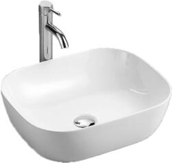 Lavita Giro mosdótál 49x39.5 cm ovális mosdótálak fehér fényes 5900378310198 (5900378310198)