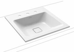 KALDEWEI Cono mosdótál 50x50 cm négyzet süllyesztett fehér 908206033001 (908206033001)