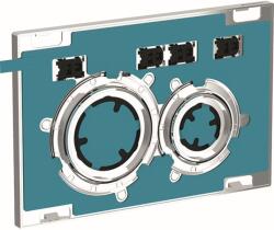 Geberit Sigma50 öblítő gomb WC-hez fényezett króm 115.884. 00.1 (115884001)