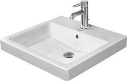 Duravit Vero mosdótál 50x46.5 cm négyszögletes süllyesztett fehér fényes 0315500000 (0315500000)