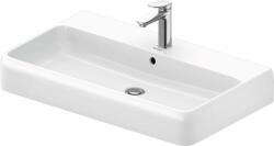 Duravit Qatego mosdótál 80x47 cm négyszögletes beépíthető fehér 2382800027 (2382800027)