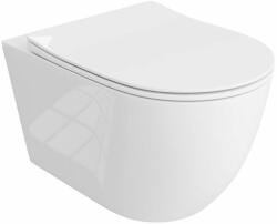 Lavita Sinto wc csésze lassú záródású ülőkével függesztett dilettációs szivacs nélkül fehér fényes 5900378318088
