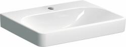 Geberit Smyle mosdótál 60x48 cm négyszögletes klasszikus fehér fényes 501.732. 00.1 (501732001)