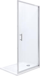 Roca Town-N zuhanyajtók 90 cm dönthető króm fényes/átlátszó üveg AMP2709012M (AMP2709012M)