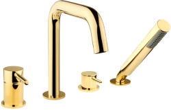 Oltens Molle kád és zuhany csaptelep fürdőkád fölé arany fényes 34200800 (34200800)