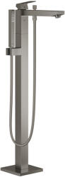 GROHE Eurocube kád és zuhany csaptelep térben álló Brushed Hard Graphite 23672AL1