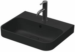 Duravit Happy D. 2 mosdótál 50x40 cm négyszögletes mosdótálak antracit matt 2360501300 (2360501300)