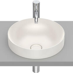 Roca Inspira mosdótál 37x37 cm kerek süllyesztett barna/bézs matt A32752R650 (A32752R650)