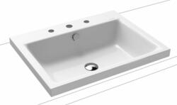 KALDEWEI Puro mosdótál 60x46 cm négyszögletes mosdótálak fehér fényes 900406033001 (900406033001)