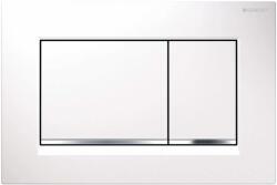 Geberit Sigma20 öblítő gomb WC-hez fényezett króm-fehér 115.883. KJ. 1