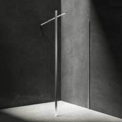 Omnires Marina zuhanykabin 100x30 cm króm fényes/átlátszó üveg MA1030CRTR (MA1030CRTR)
