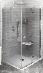 POLYSAN Fortis Line zuhanyajtók 100 cm dönthető króm fényes/átlátszó üveg FL1010R (FL1010R)